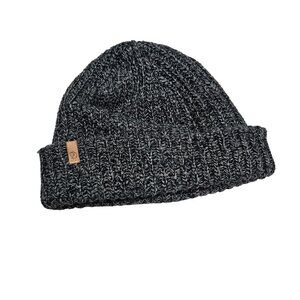 Fjallraven Övik Mélange Beanie Gray Knit Hat 100% Acrylic One Size Fits All
